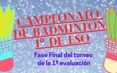 Campeonato de Bádminton 1º ESO