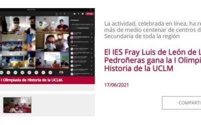 Nuestro IES protagonista en la UCLM