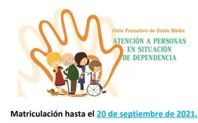 Matricúlate en el Ciclo Formativo APSD