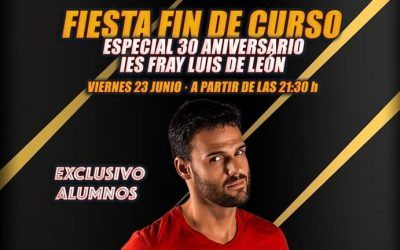 Fiesta fin de curso organizada por el AMPA