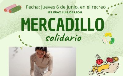 Mercadillo solidario el jueves 6 de junio