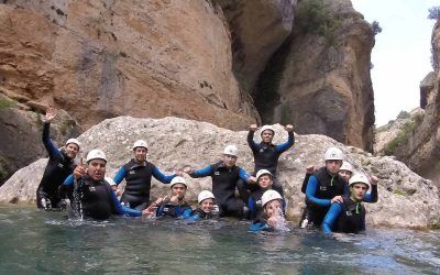 Descenso de barrancos en el Ventano del Diablo