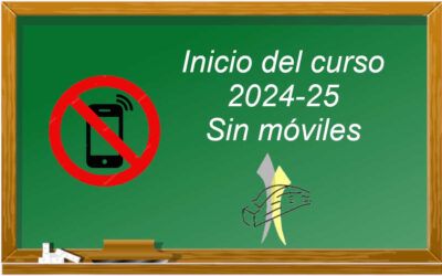 Inicio de curso 2024-25. Sin móviles