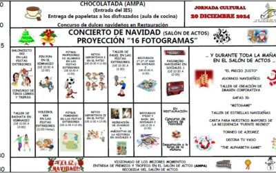 Actividades del viernes 20 de diciembre