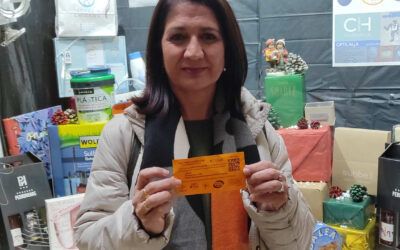 Ganadora de nuestra Cesta Solidaria