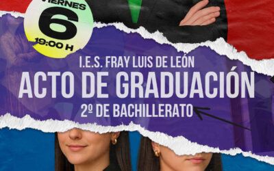 Acto de graduación de 2º bachillerato