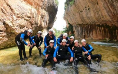 Barranquismo en el rio Júcar