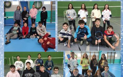 CAMPEONATO DE BÁDMINTON 1º DE ESO