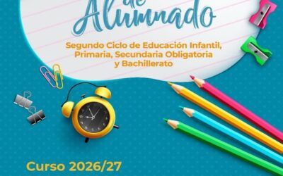 Admisión alumnado 2026-2027