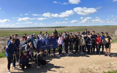 MARCHA NÓRDICA CON 1º DE ESO