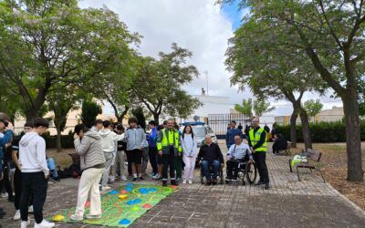 VISITA DE ASPAYM, LA DGT Y LA GUARDIA CIVIL