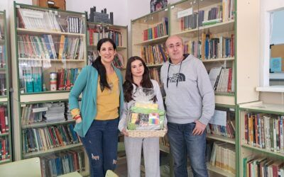 Lorena, ganadora del sorteo del “Día de la Biblioteca” 2026