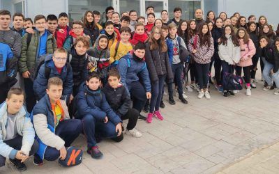 Excursión a la piscina cubierta