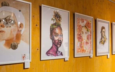 Exposición de Celia López, antigua alumna
