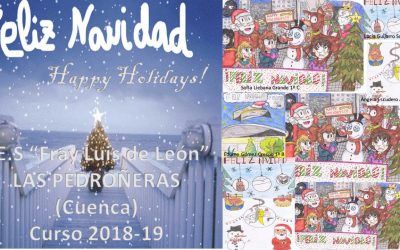 El IES Fray Luis de León os desa Feliz Navidad