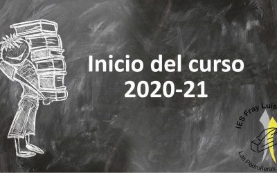 Inicio del curso 2020-21