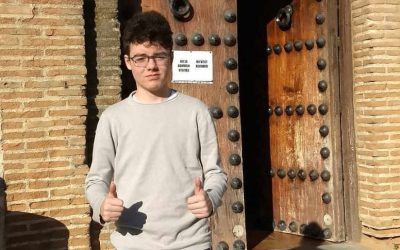 El alumno  Mario Carrasco nos  representó en las Olimpíadas Filosóficas