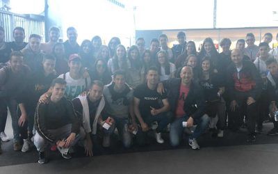 Alumnos del IES asisten al Máster de tenis en Madrid