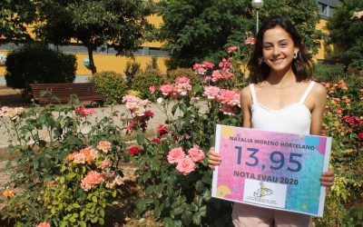 Natalia Moreno, 2ª mejor nota en la EvAU 2020