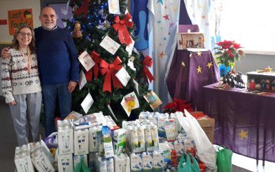 Recogida de alimentos para la ONG Basida