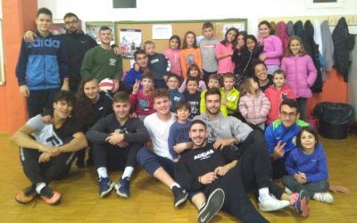 Taller «Deporte divertido y valores» para alumnos de 3º de primaria
