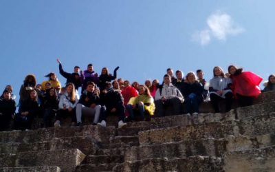 Alumnos del IES asisten al teatro clásico de Segóbriga