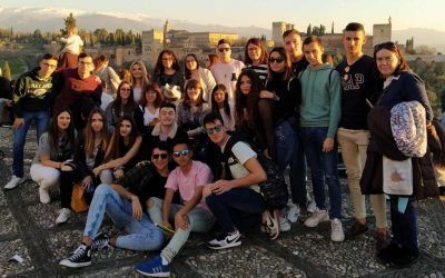 Los alumnos de Comercio de visita por Granada