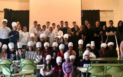 Los alumnos del I.E.S. Fray Luis de León celebraron el día del Gusto y del Producto